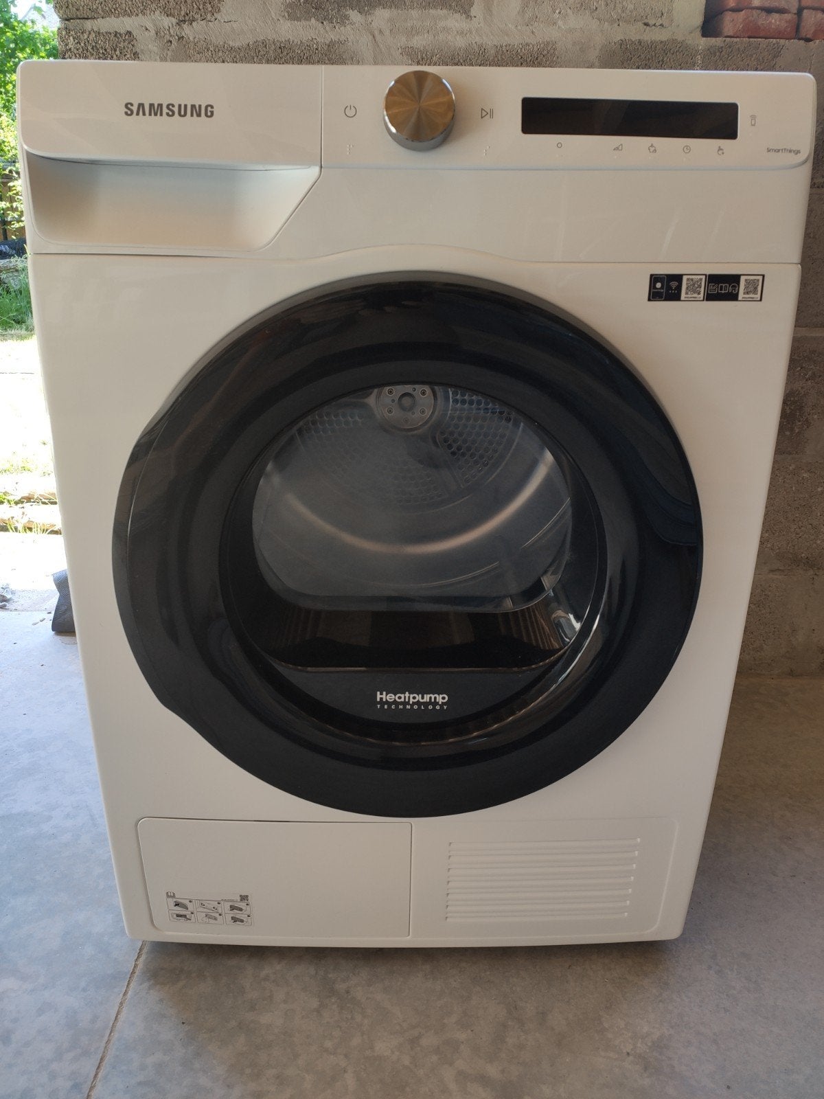 Samsung droogkast, Ophalen, 8 tot 10 kg, Zo goed als nieuw, Voorlader