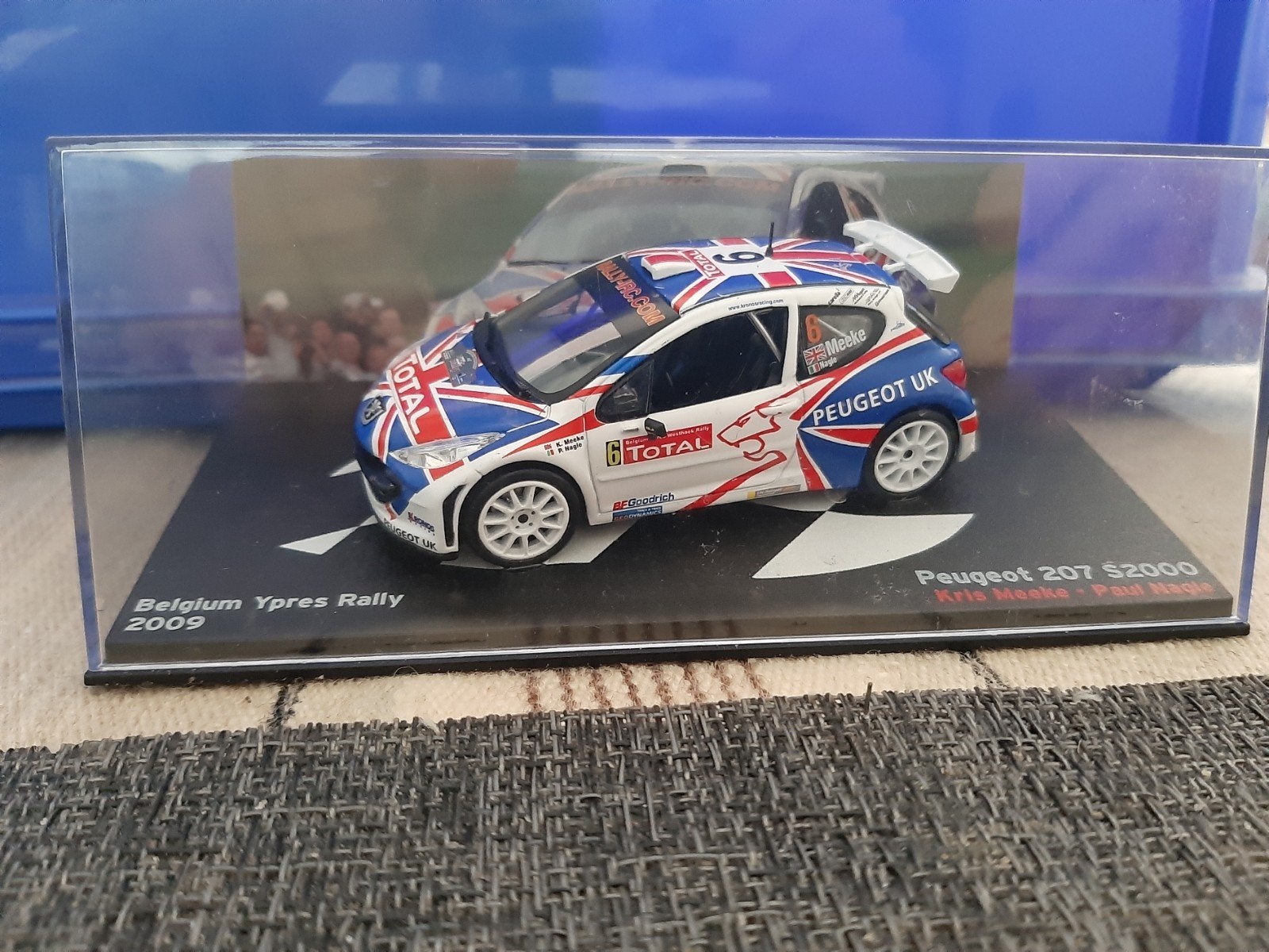 Miniatuur auto 1.43 Peugeot 207 S2000, Ophalen of Verzenden, Auto