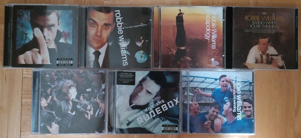 CD's Robbie Williams, Ophalen of Verzenden