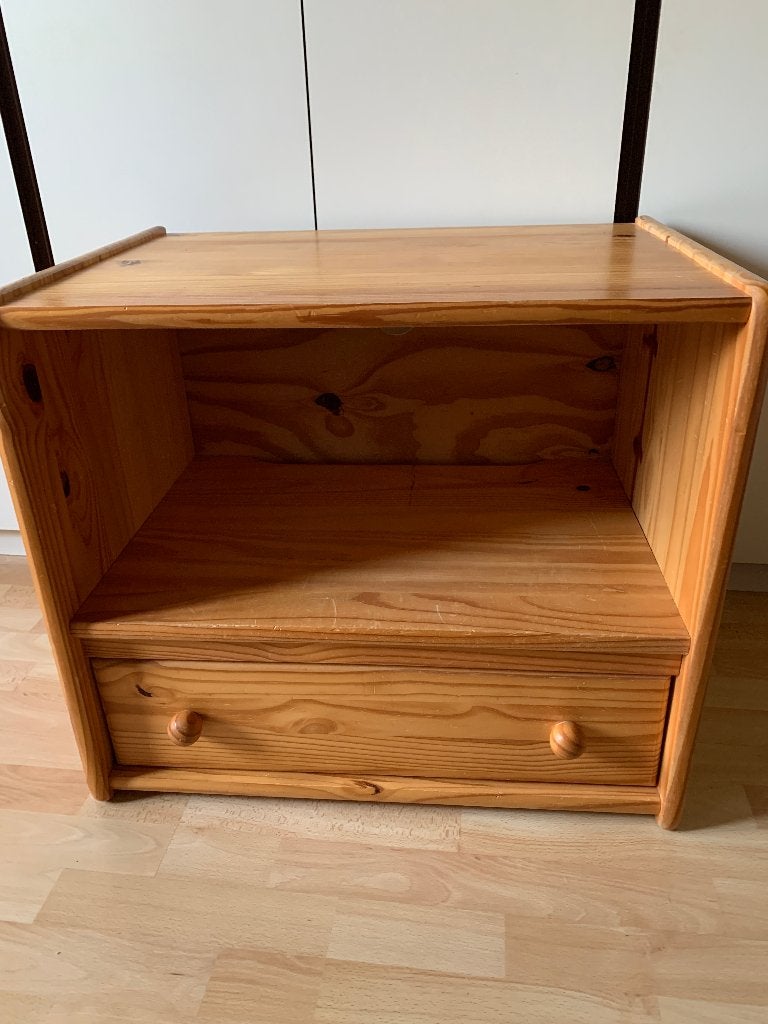 kastje met lade, goed voor op kot, Ophalen, Minder dan 50 cm, Gebruikt, 1 of 2 laden