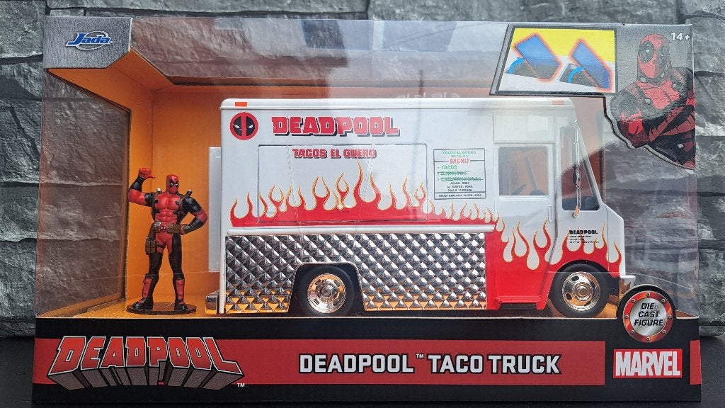 DEADPOOL TACO TRUCK 1/24ème, Neuf, Enlèvement ou Envoi, Voiture, Jada toys