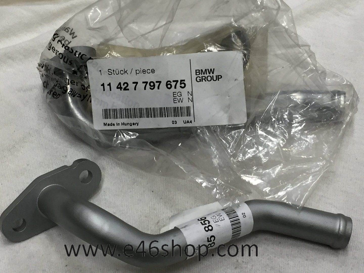 TURBO RETOURLEIDING BMW E60 E61 X3 OE 11427797675, Neuf, -, -, Enlèvement ou Envoi