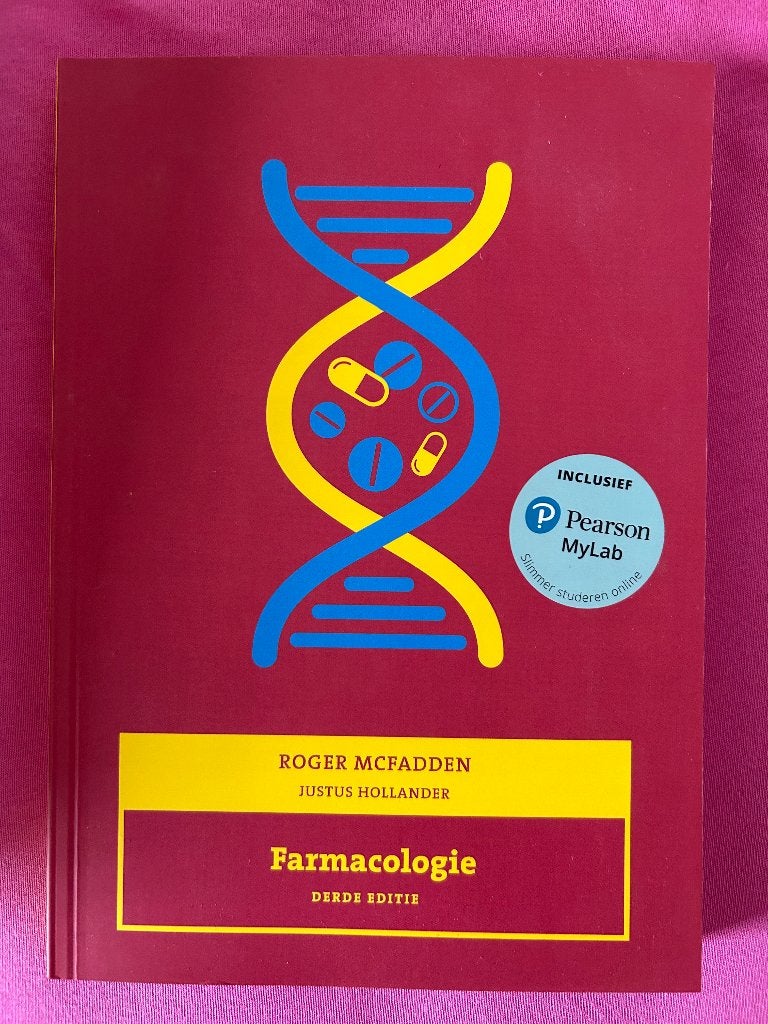 Farmacologie, Boeken, Ophalen of Verzenden, Nieuw, Hoger Onderwijs, Pearson