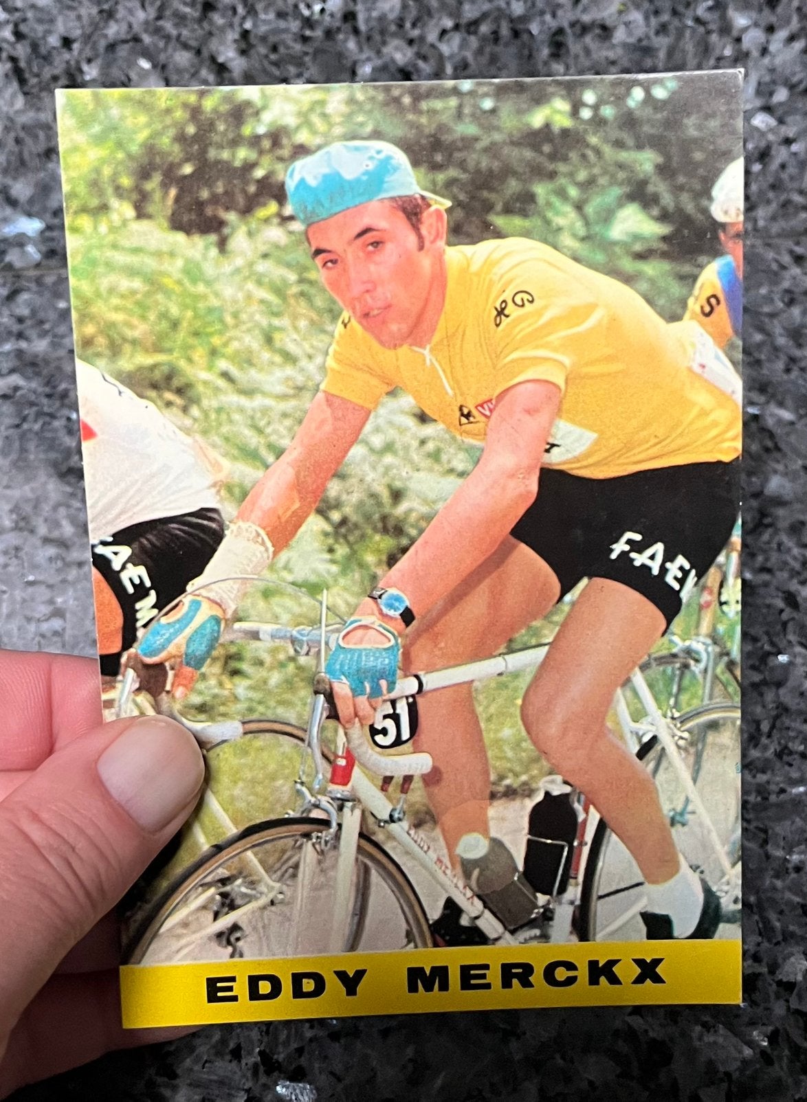 Wielrenner Eddy Merckx Faema, Verzamelen, Ophalen, Zo goed als nieuw