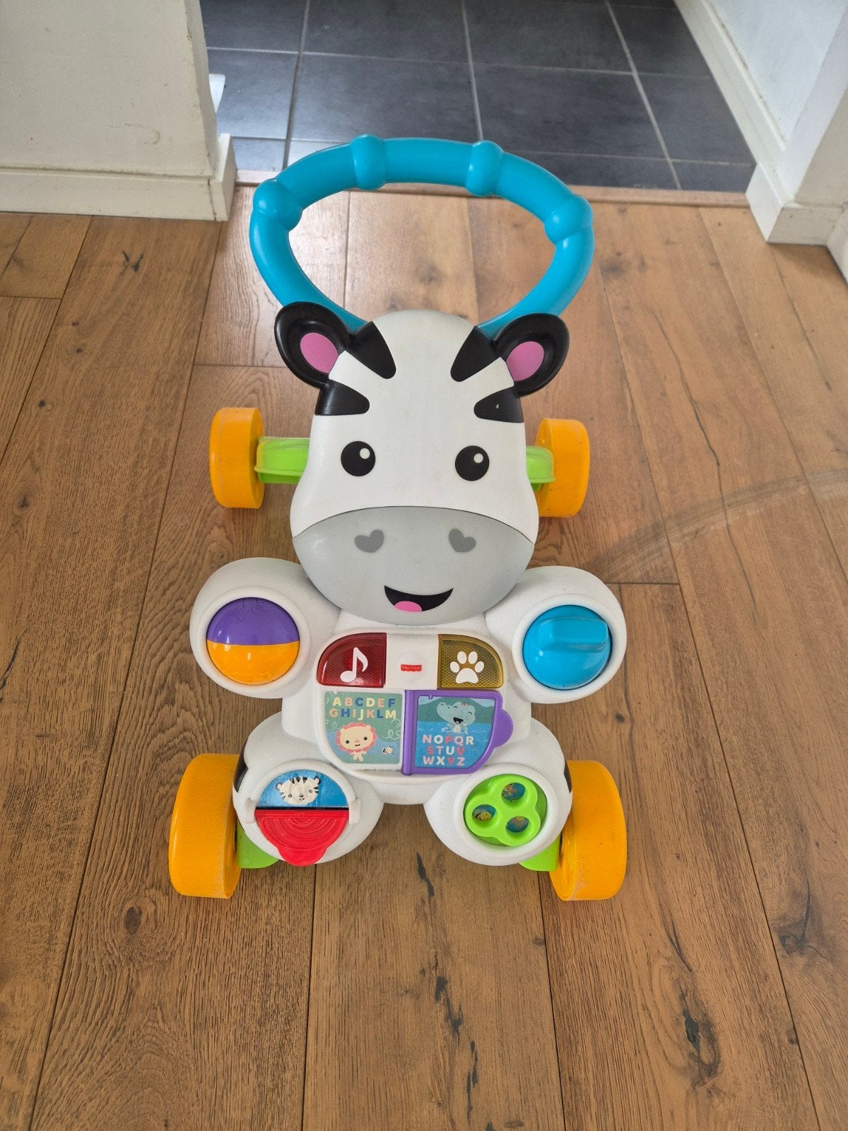 Loopwagentje zebra Fisher Price, Ophalen of Verzenden