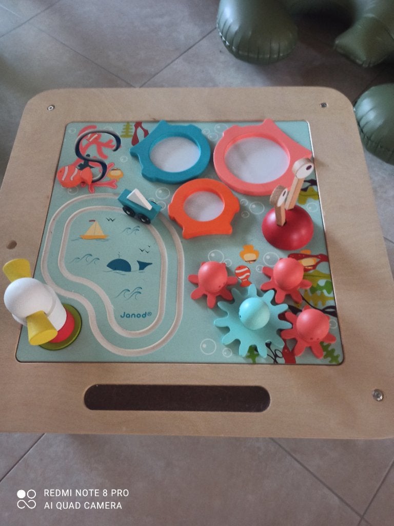 Tableau d'activités Janod, Enfants & Bébés, Enlèvement, Utilisé