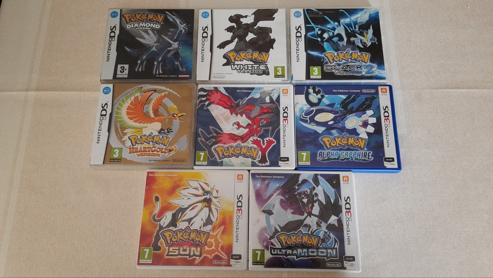 Pokemon DS/3DS Games, Consoles de jeu & Jeux vidéo, Jeux | Nintendo 2DS & 3DS, Enlèvement