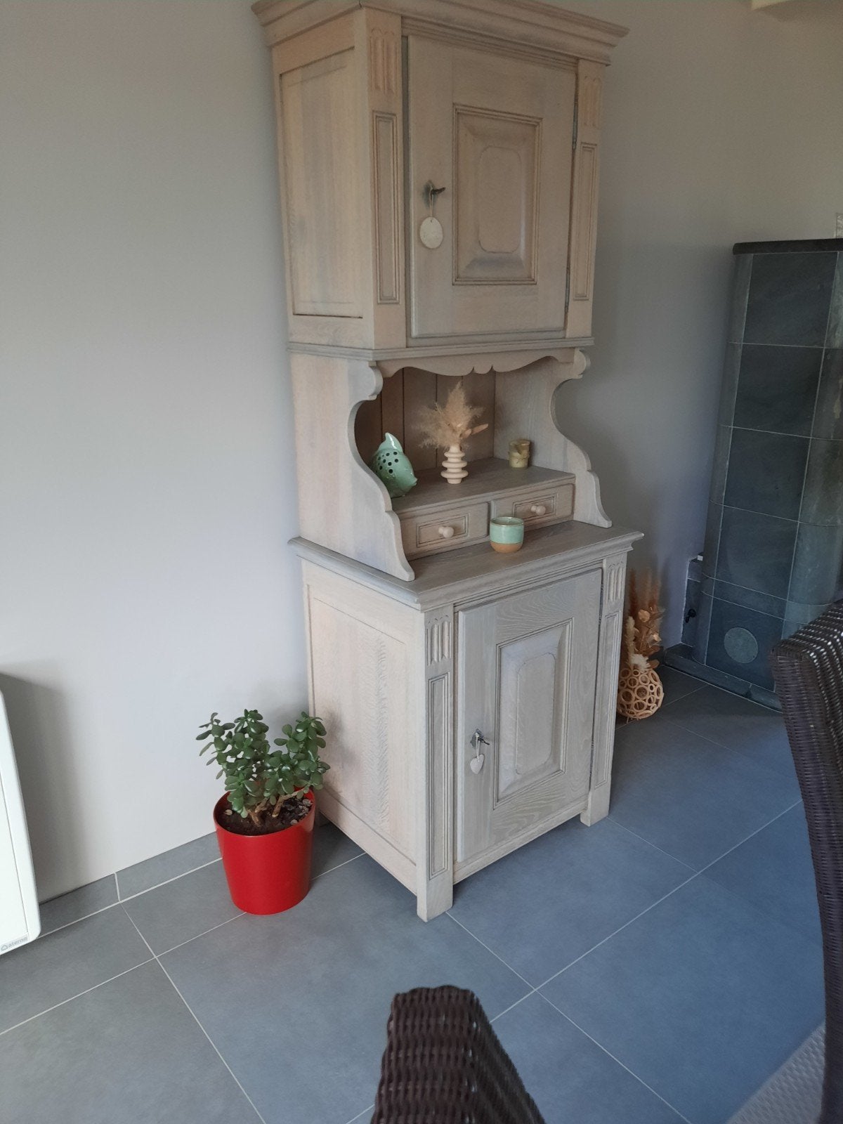 Eetkamer weg wegens verhuis, Ophalen