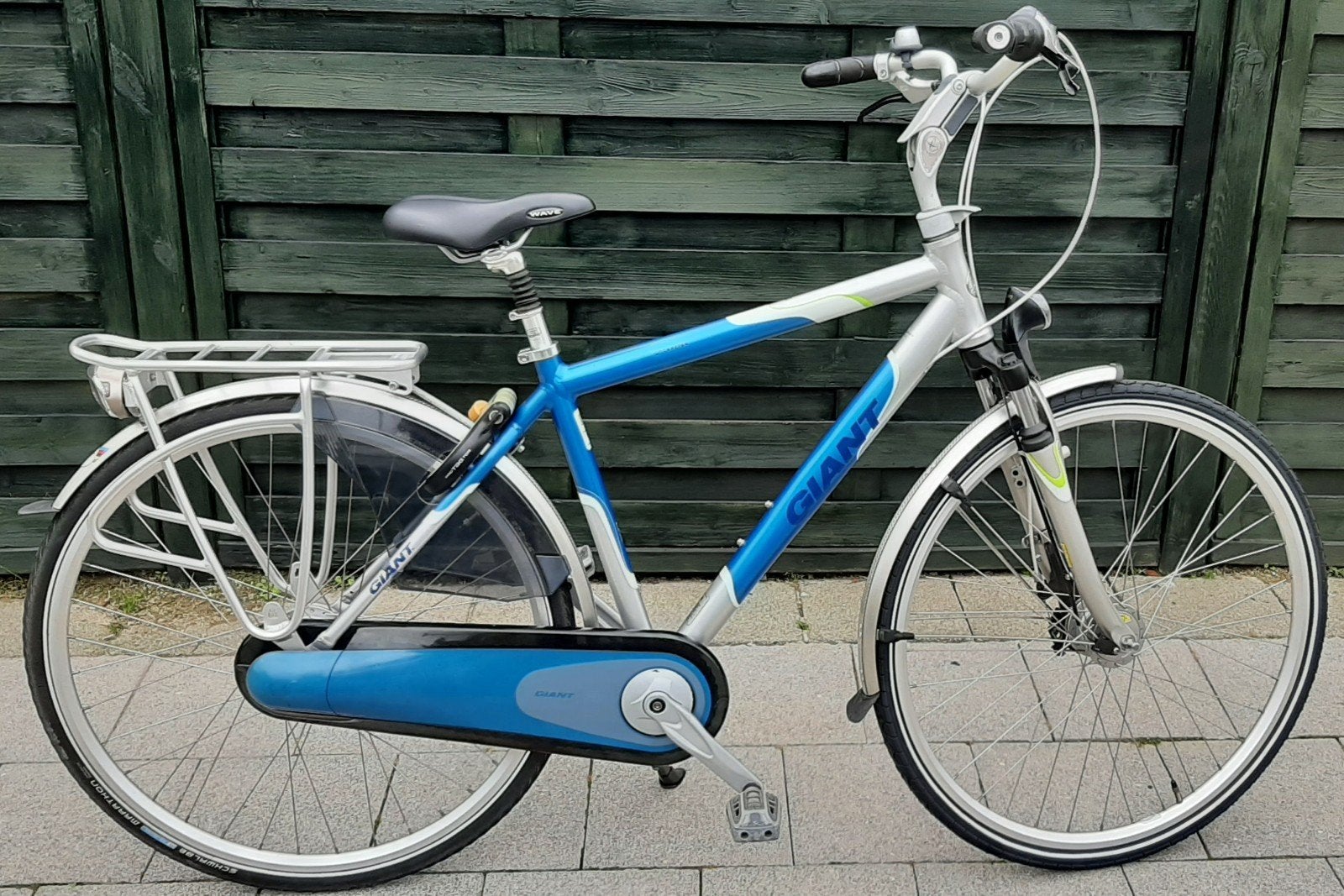 Aluminium herenfiets Giant in uitstekende staat, Fietsen en Brommers, Ophalen, Versnellingen, Giant, Zo goed als nieuw