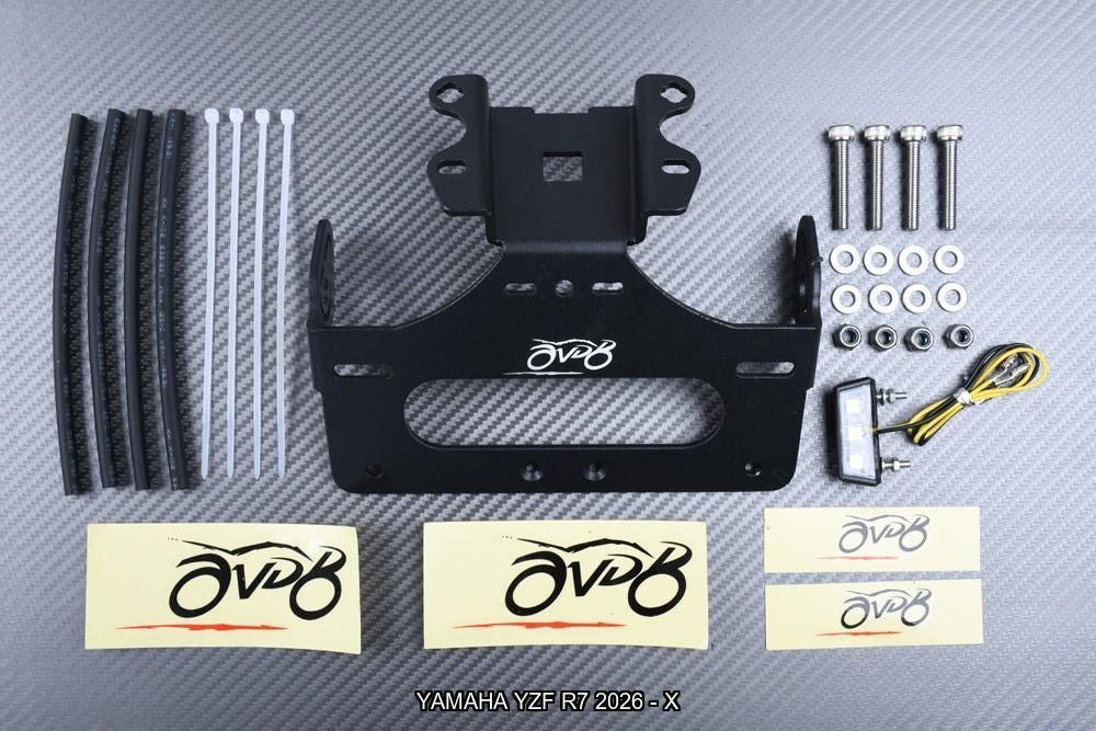 AVDB Korte Kentekenplaathouder YAMAHA YZF R7 2026 - X, Motoren, Ophalen of Verzenden, Nieuw