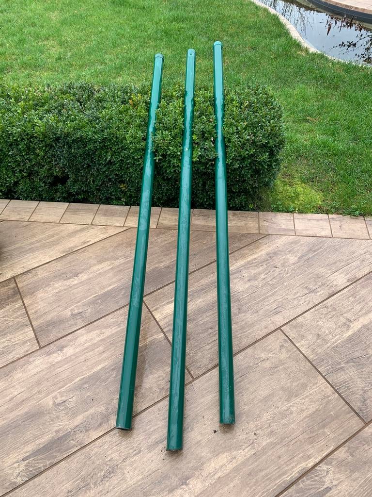 Poteaux de cloture de jardin Bekart, Jardin & Terrasse, Enlèvement, Utilisé, Fer, Autres types