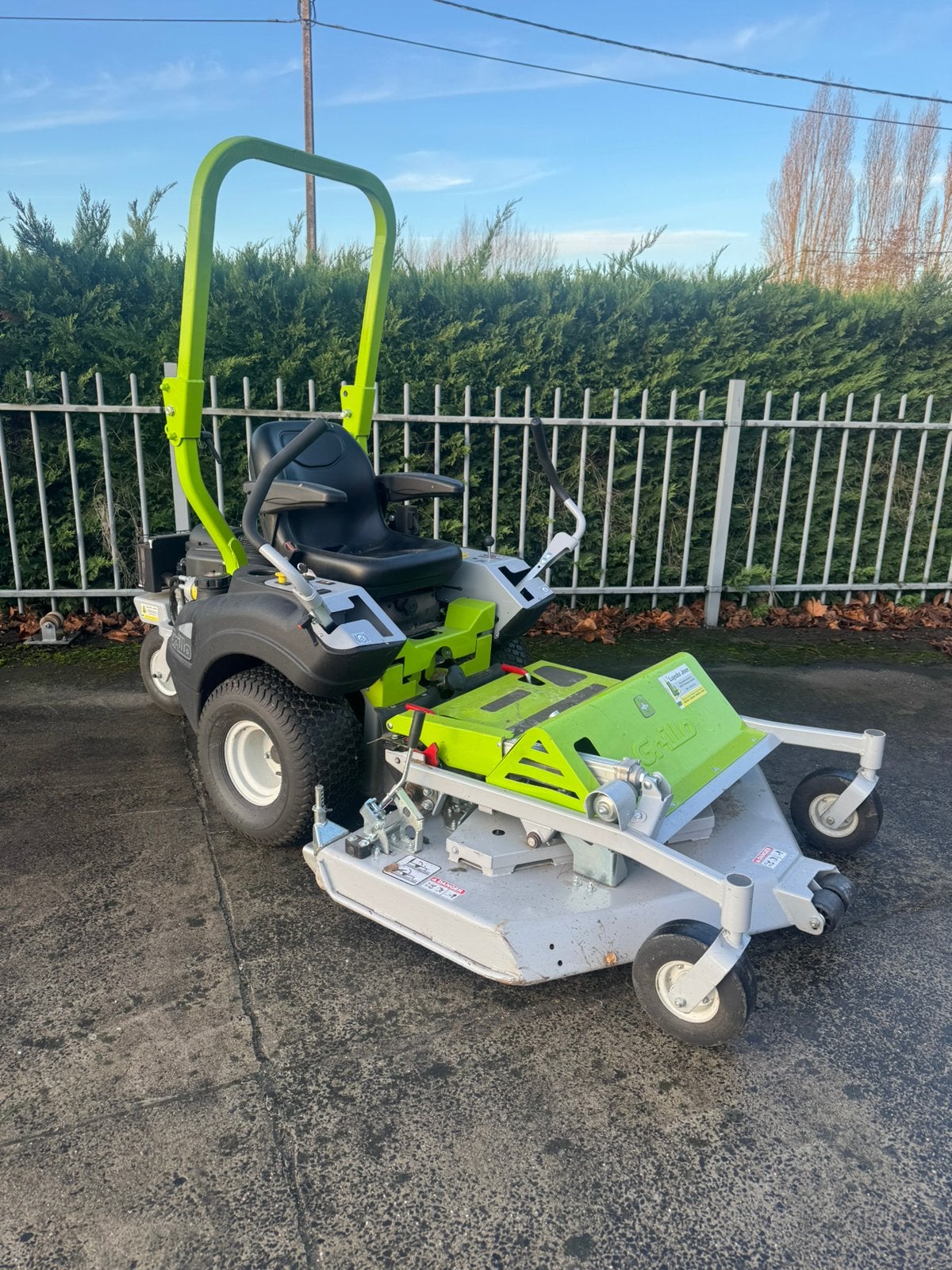 Zitmaaier grillo FX27, Tuin en Terras, Ophalen, Zo goed als nieuw, 120 cm of meer