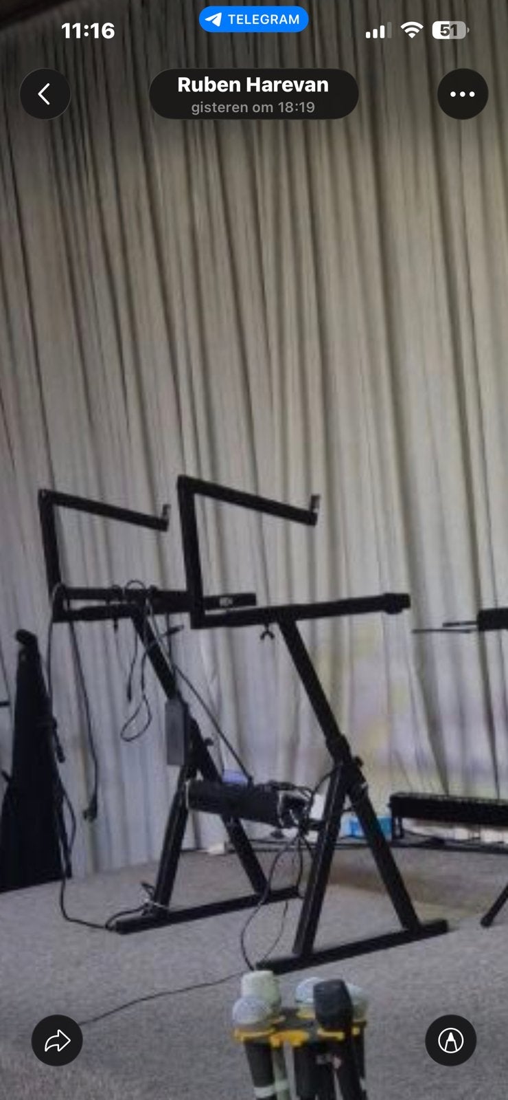 Keyboard stand, Ophalen, Zo goed als nieuw