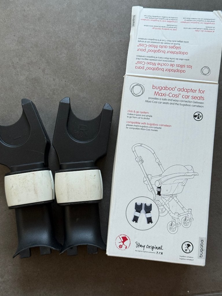 Adaptateur bugaboo caméléon pour siège auto maxi cosi, Enfants & Bébés, Enlèvement, Comme neuf, Poussette, Bugaboo