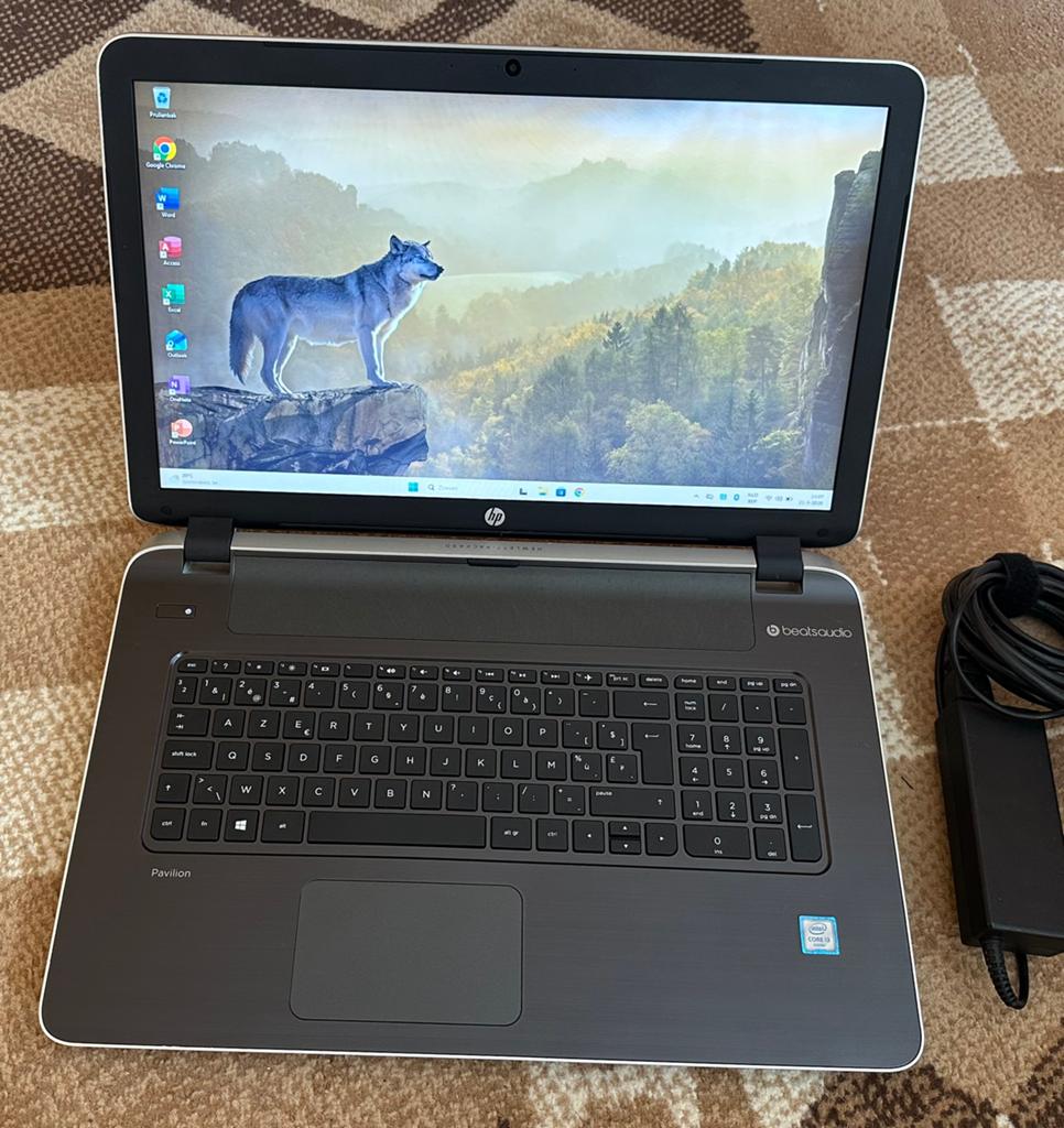 Mooie 17.3’ Hp/ i3-4030U/8gb ram/128gb ssd/Win 11/Office/, Ophalen