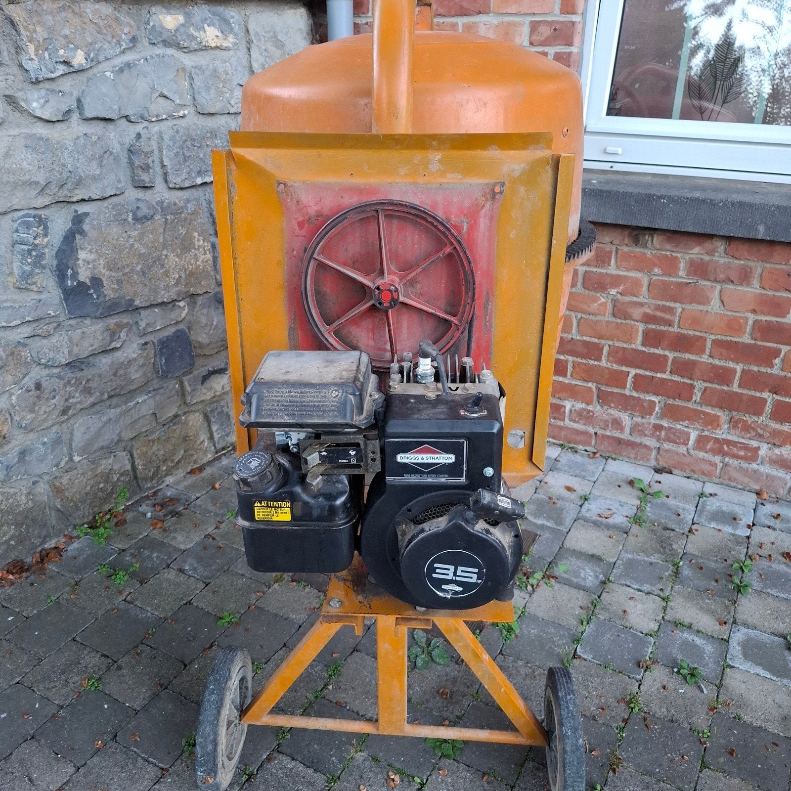 vends betonniere thermique moteur Briggs et straton, Enlèvement, Utilisé