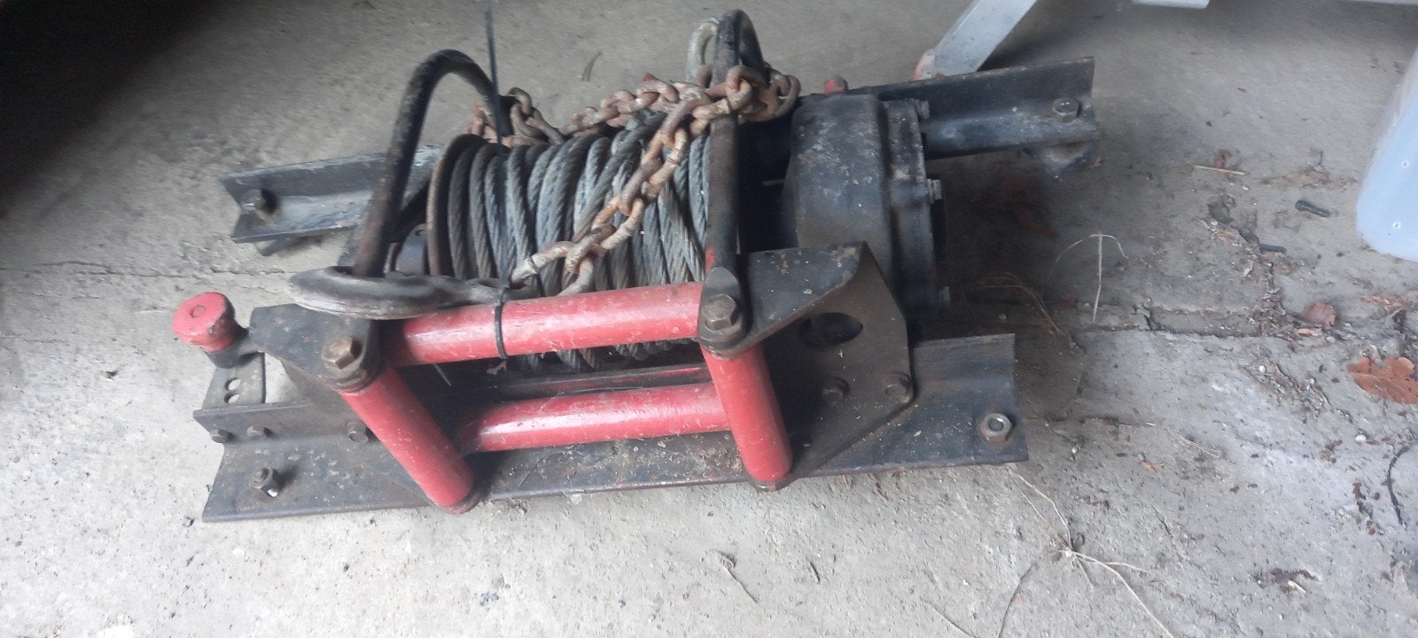 Toyota BJ42 mechanische lier, Ophalen, Toyota
