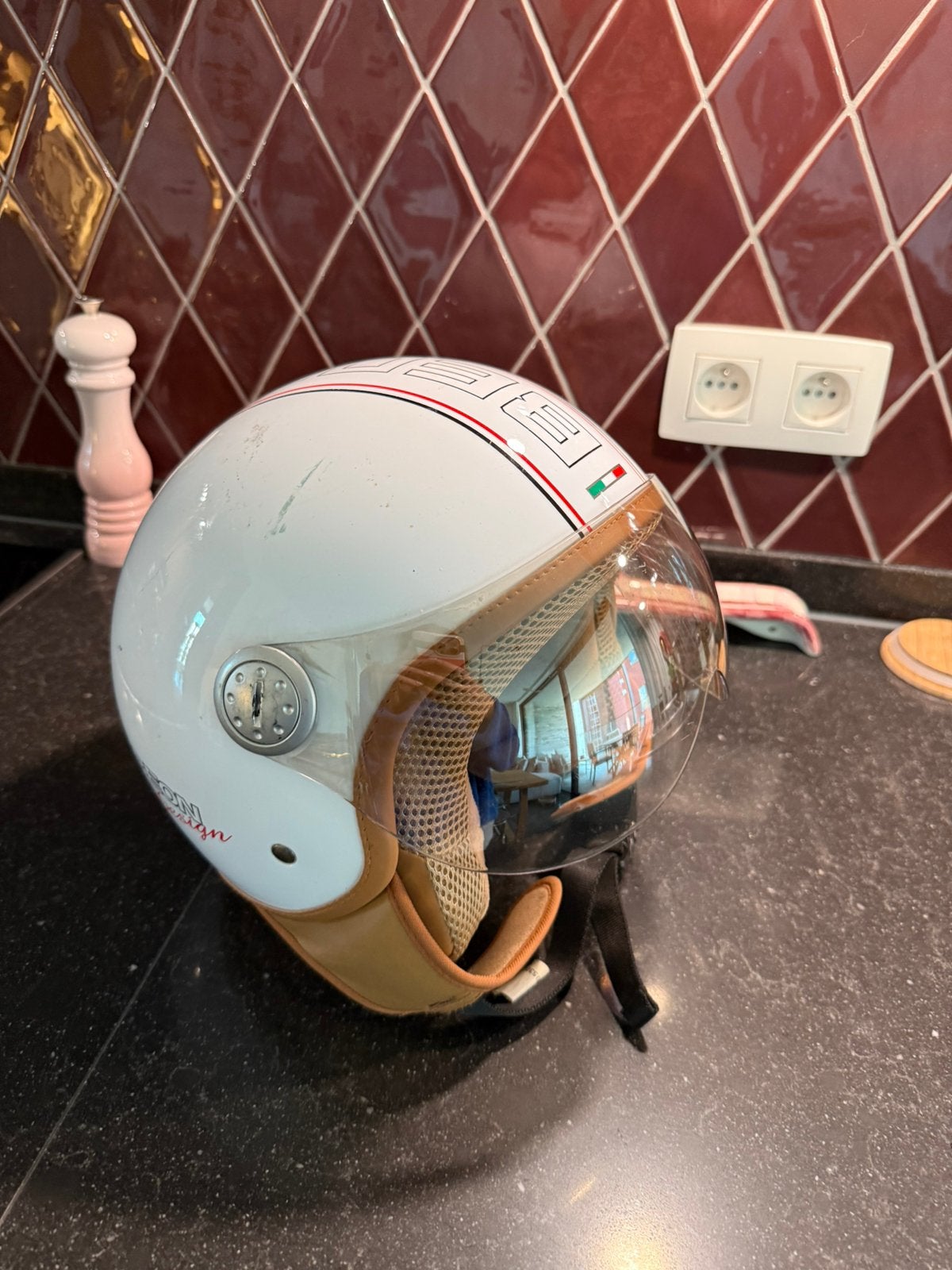 scooter helm, Ophalen, Gebruikt, Small