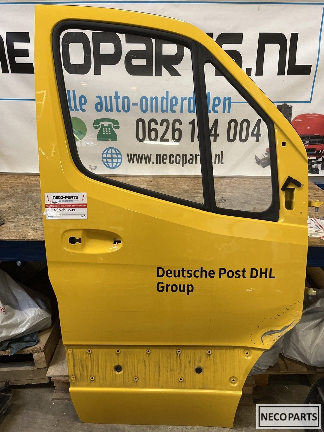 MERCEDES SPRINTER PORTIER DEUR PORTIEREN ORIGINEEL, Autos : Pièces & Accessoires, Carrosserie & Tôlerie, Mercedes-Benz, Utilisé