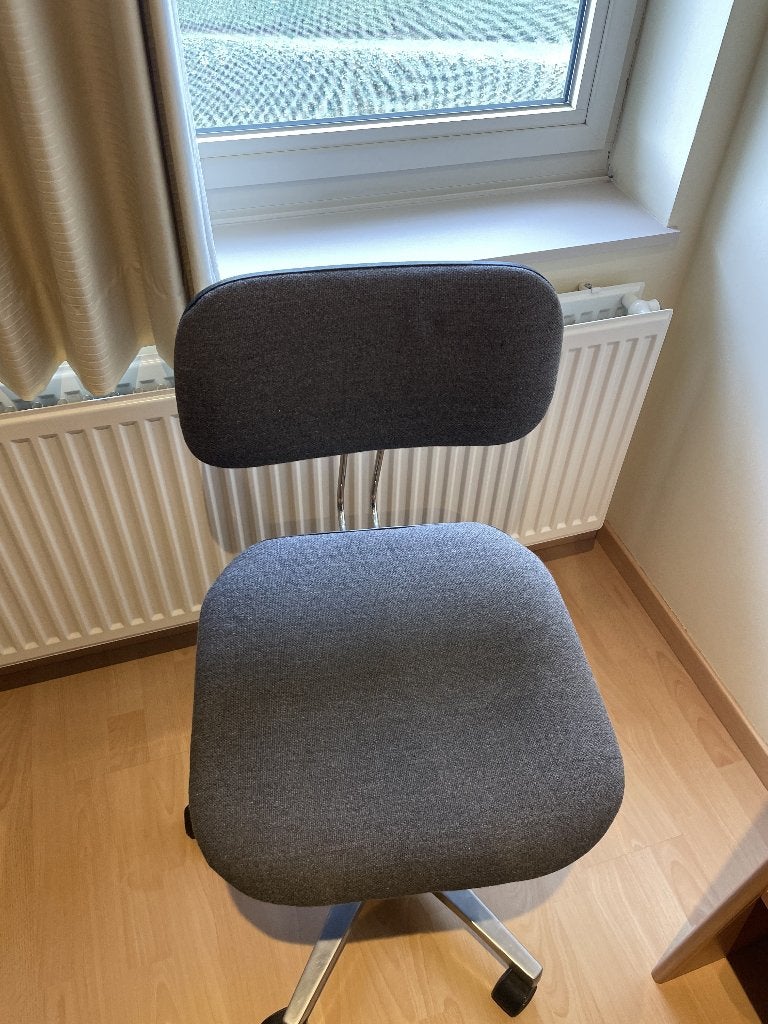 chaise de bureau, Gris, Enlèvement, Utilisé, Chaise de bureau