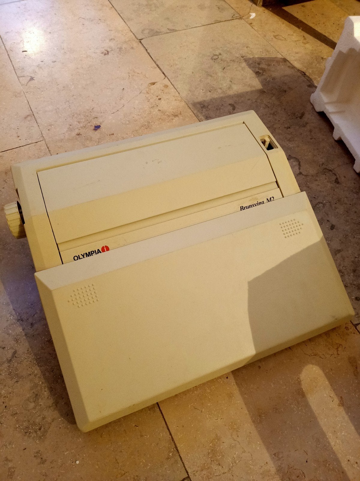 elektronische typmachine, Divers, Enlèvement