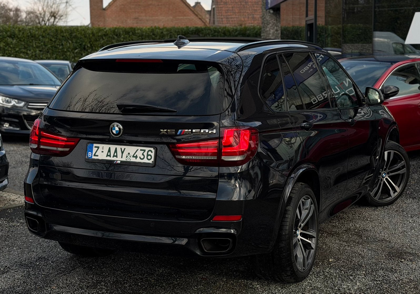 Bmw X5M50d Full option 7ZTP, Auto's, Automaat, 2993 cc, 7 zetels, Bedrijf