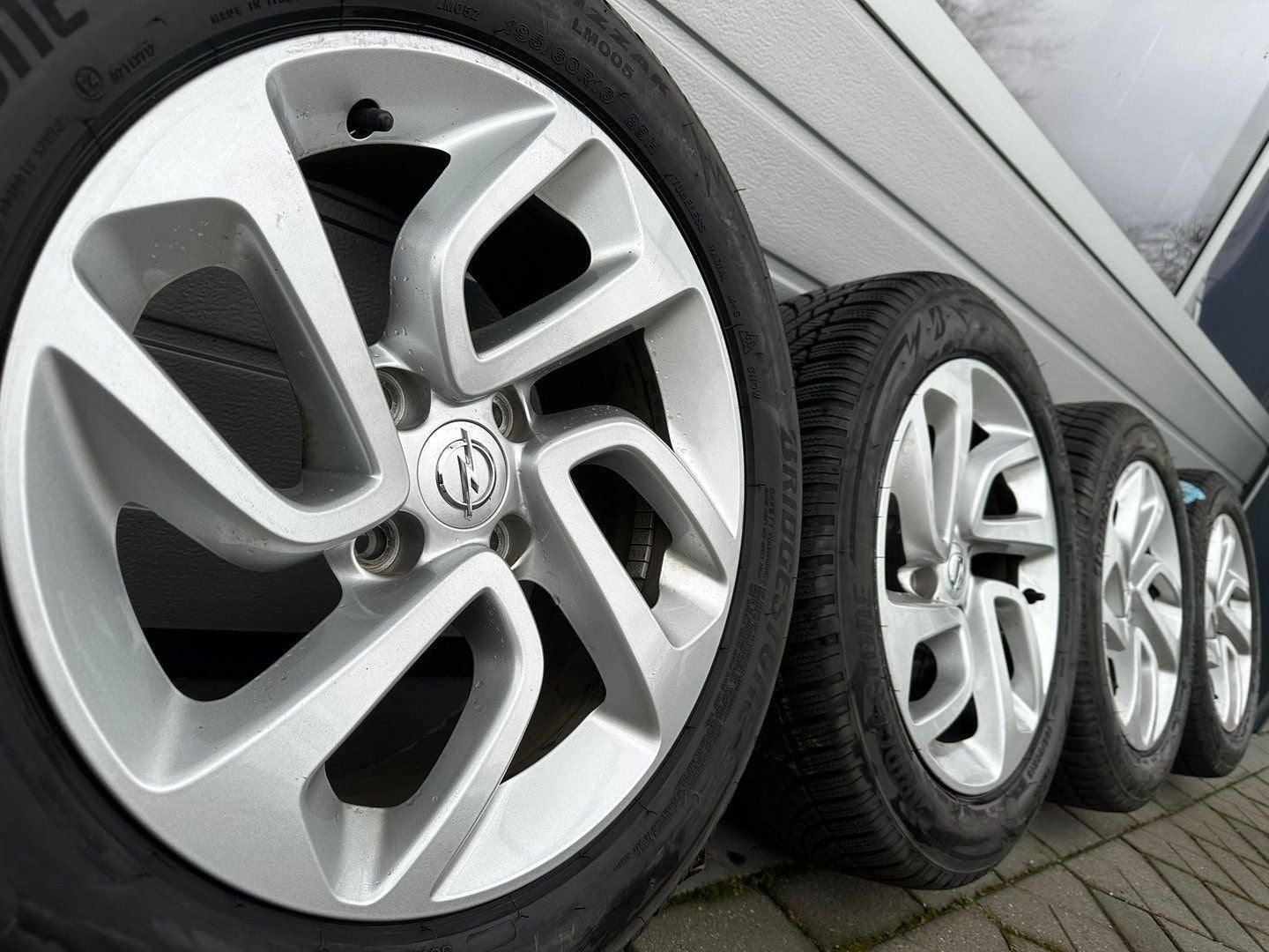 16 Opel Corsa e Corsa Citroen Aircros Peugeot Partner velgen, Gebruikt, -, Banden en Velgen, Ophalen of Verzenden