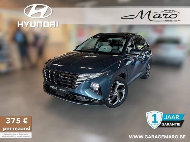 Hyundai Tucson 1.6 T-GDi 4x4 PLUG-IN HYBRIDE Shine Sensation, Auto's, Hyundai, Automaat, USB, 31 g/km, Bedrijf