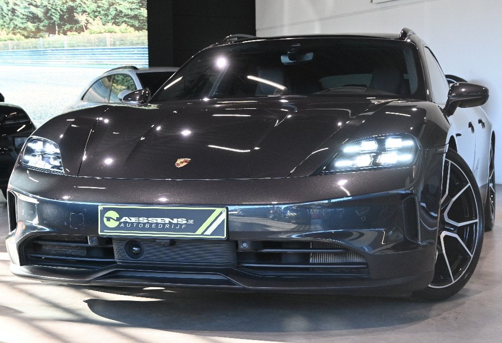 Porsche Taycan 4S Sport Turismo FACELIFT *MATRIX/CHRONO/HUD*, Autos, Argent ou Gris, Achat, Euro 6, Entreprise