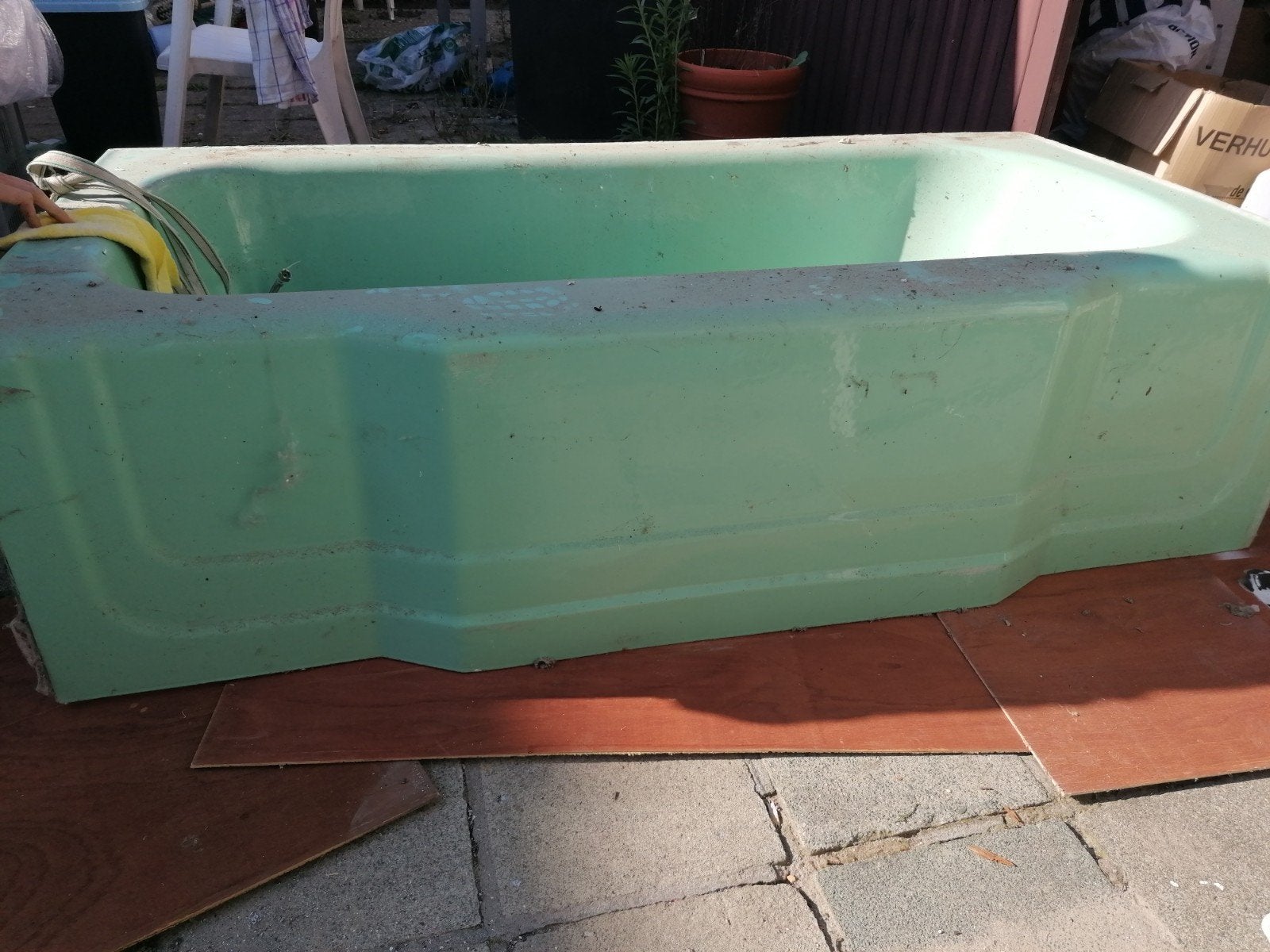 complete groene vinged badkamer, Huis en Inrichting, Ophalen