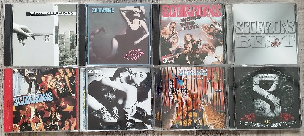 CD's Scorpions en Warlock /Doro, Cd's en Dvd's, Cd's | Hardrock en Metal, Ophalen of Verzenden, Zo goed als nieuw