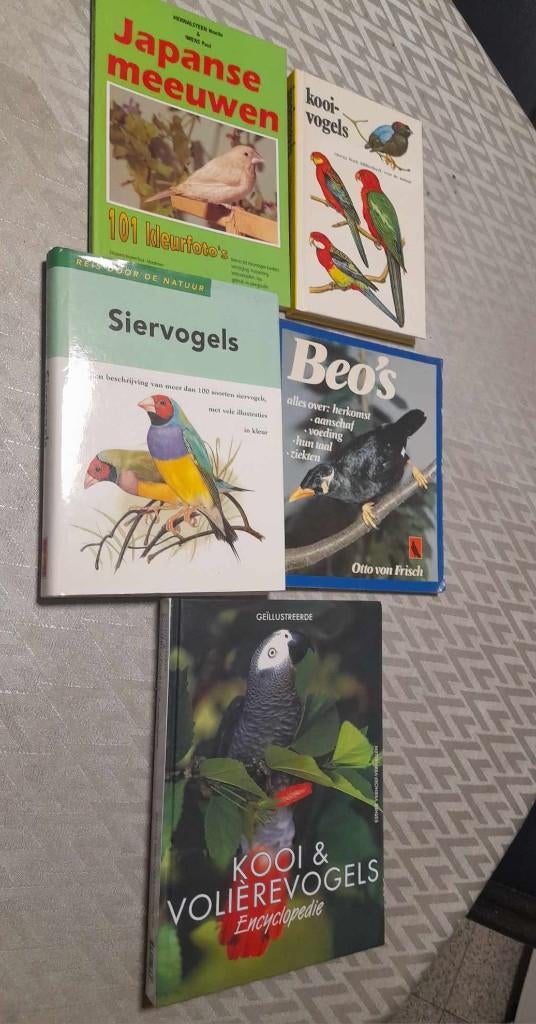 5 Boeken over vogels, Ophalen of Verzenden, Zo goed als nieuw, Vogels