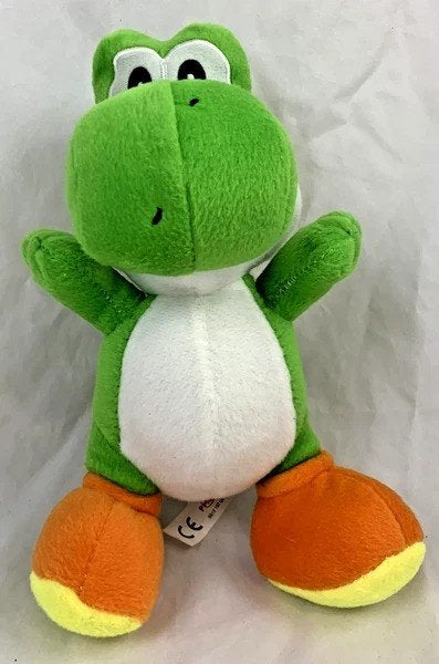 Nintendo Super Mario Yoshi knuffel groen 2010 PMS vintage, Groen, Zo goed als nieuw, Nintendo, Super Mario