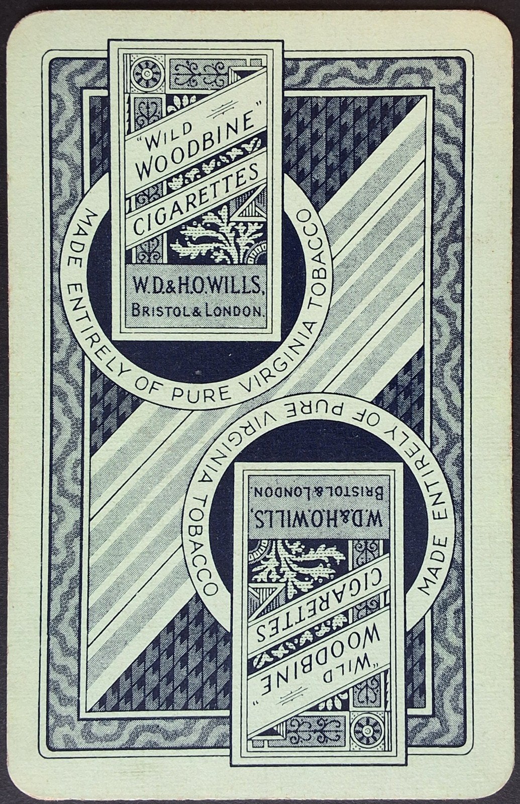 1 Speelkaart  Woodbine, Ophalen of Verzenden