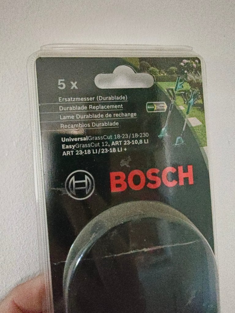 Durablade vervangmesjes voor Bosch (4 stuks), Tuin en Terras, Grastrimmers, Ophalen of Verzenden, Nieuw, Elektrisch