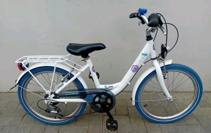 Meisjesfiets alu BFK Pure 20inch 6speed NIEUWPRIJS 369€ 🚴‍♂, Ophalen, Gebruikt, Trapvoertuig