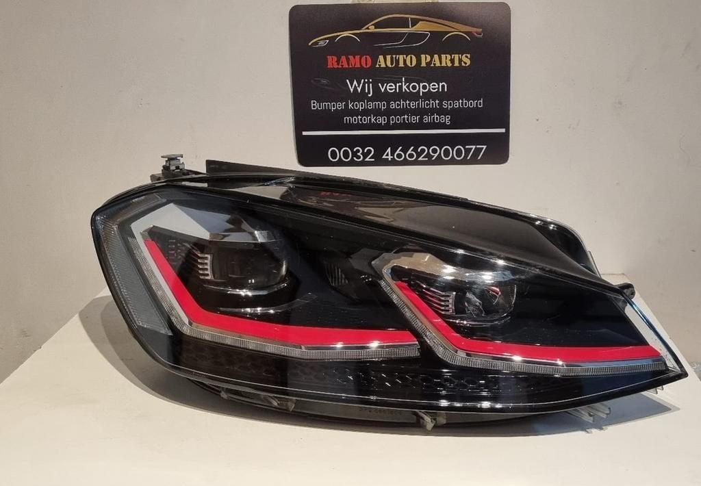 VW GOLF 7 7.5 GTI FACELIFT VOL LED KOPLAMP LINKS 5G1941773A, Auto-onderdelen, Gebruikt, -, Volkswagen, -