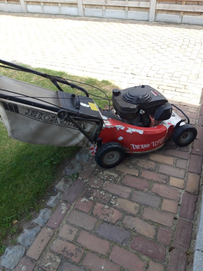 Grasmaaier Honda, Honda, Tondeuse rotative, Utilisé, Sac de ramassage