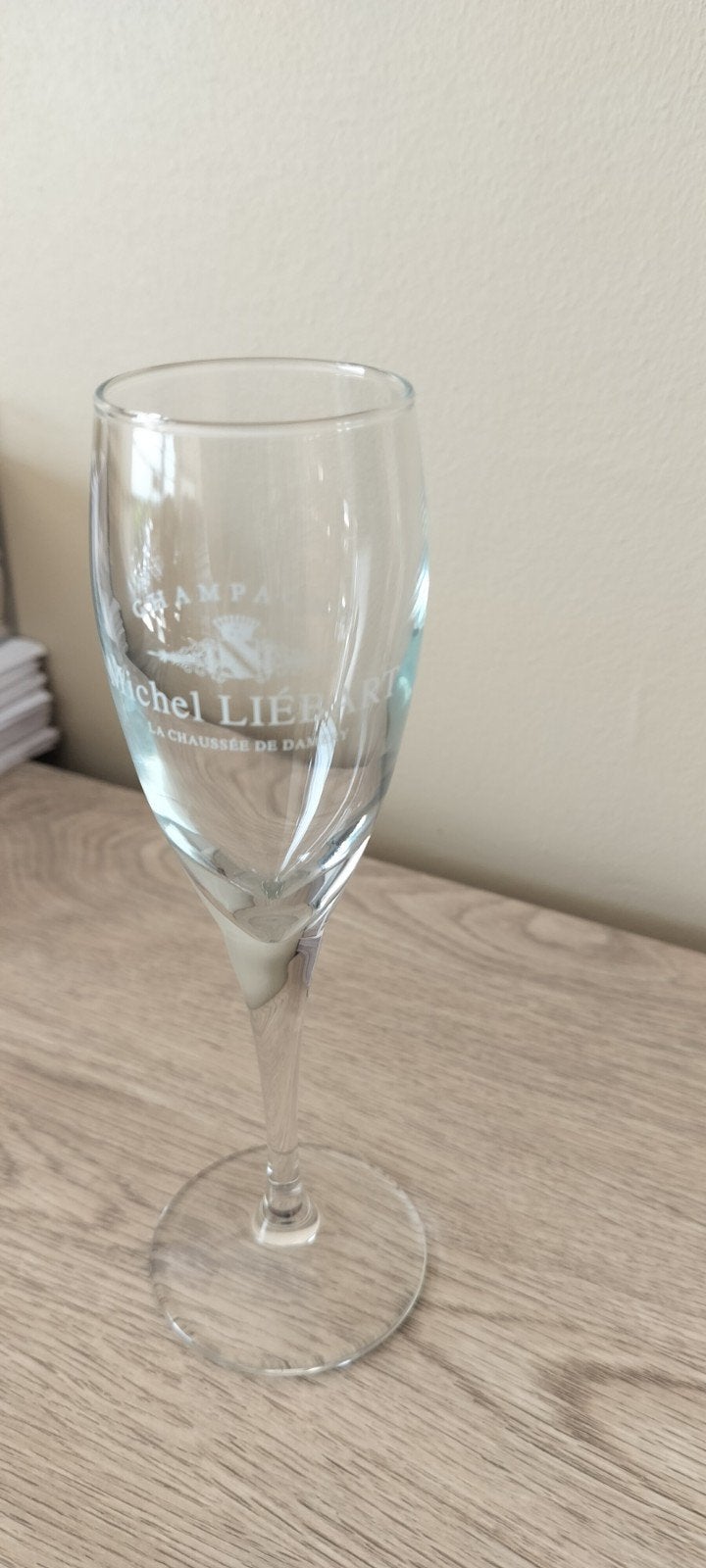 6 verres à champagne de Michel Liébart, Collections, Enlèvement