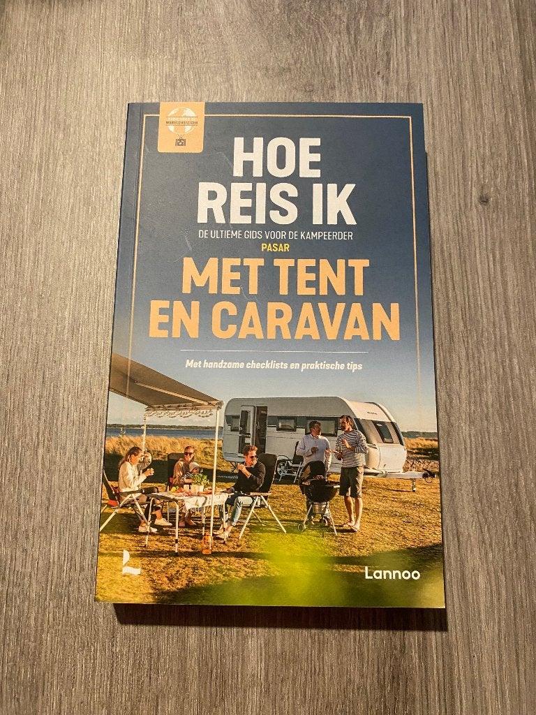 Boek hoe reis ik met tent en caravan NIEUW, Enlèvement, Neuf