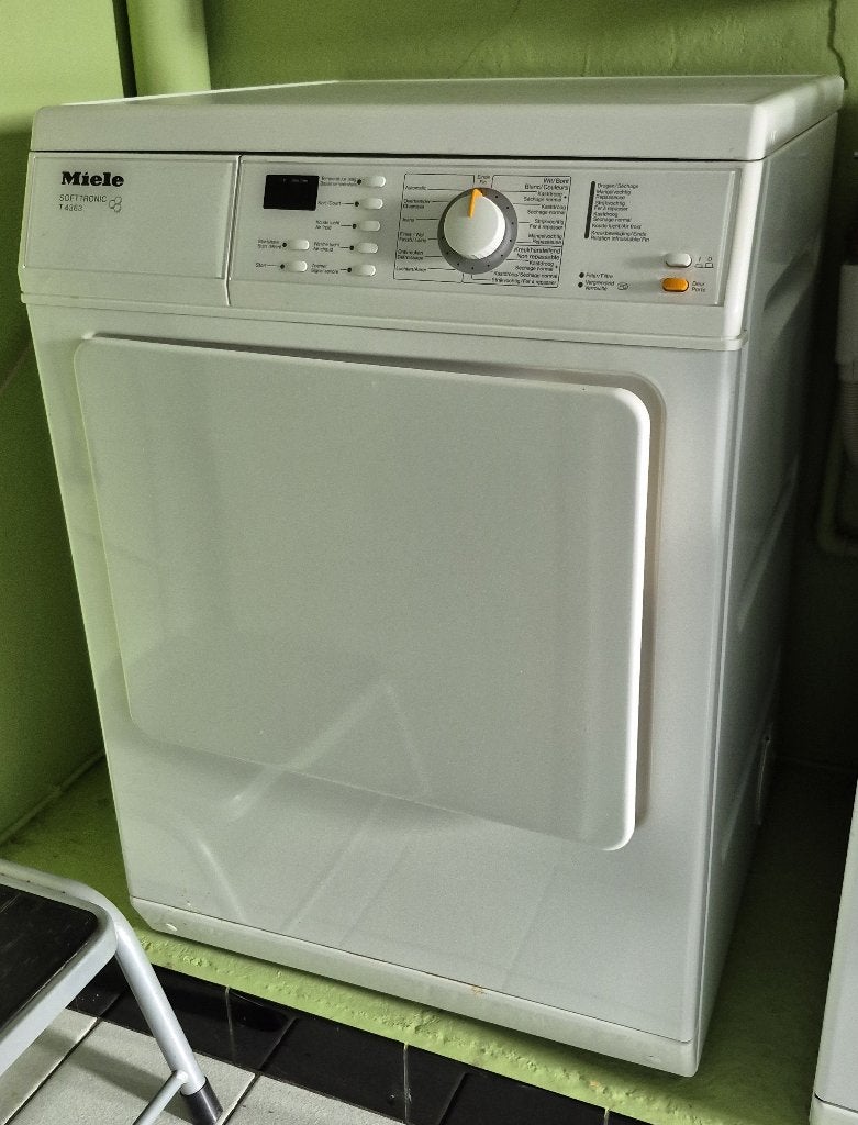 droogkast Miele, Elektronische apparatuur, Ophalen, Gebruikt, Voorlader, Luchtafvoer