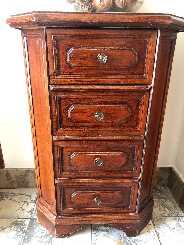 Klein dressoir 52/30/75, Ophalen, Gebruikt, 3 of 4 laden, Minder dan 100 cm