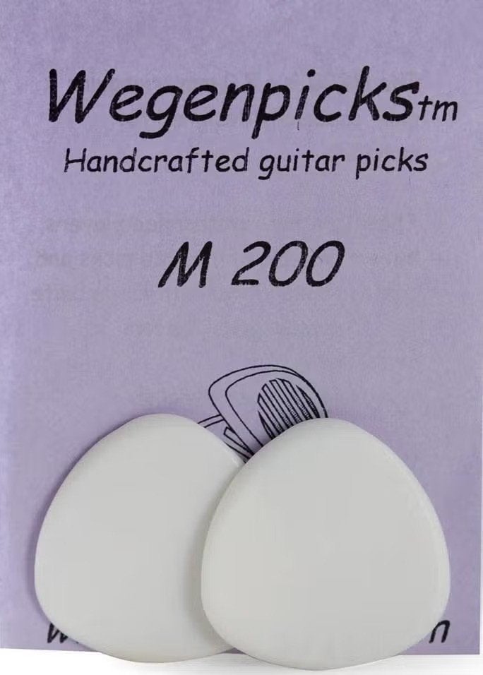Wegen M 200 Mandoline Plectrum - 2.00 mm - Wit - Set van 2, Ophalen of Verzenden, Nieuw, Mandoline