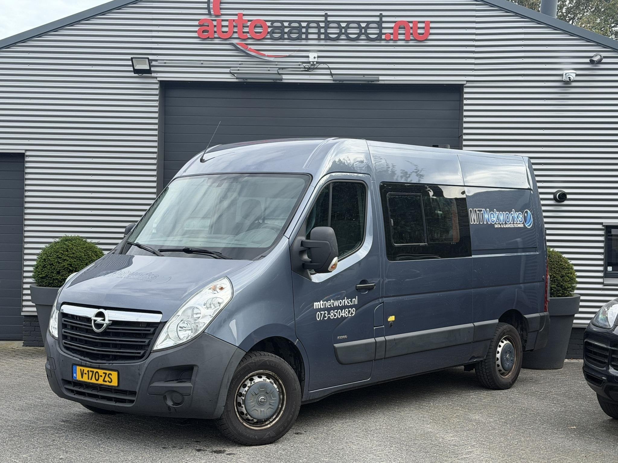 Opel Movano 2.3 CDTI BiTurbo L2H2 Start/Stop | Camera | Trek, Auto's, Voorwielaandrijving, Stof, Gebruikt, 4 cilinders