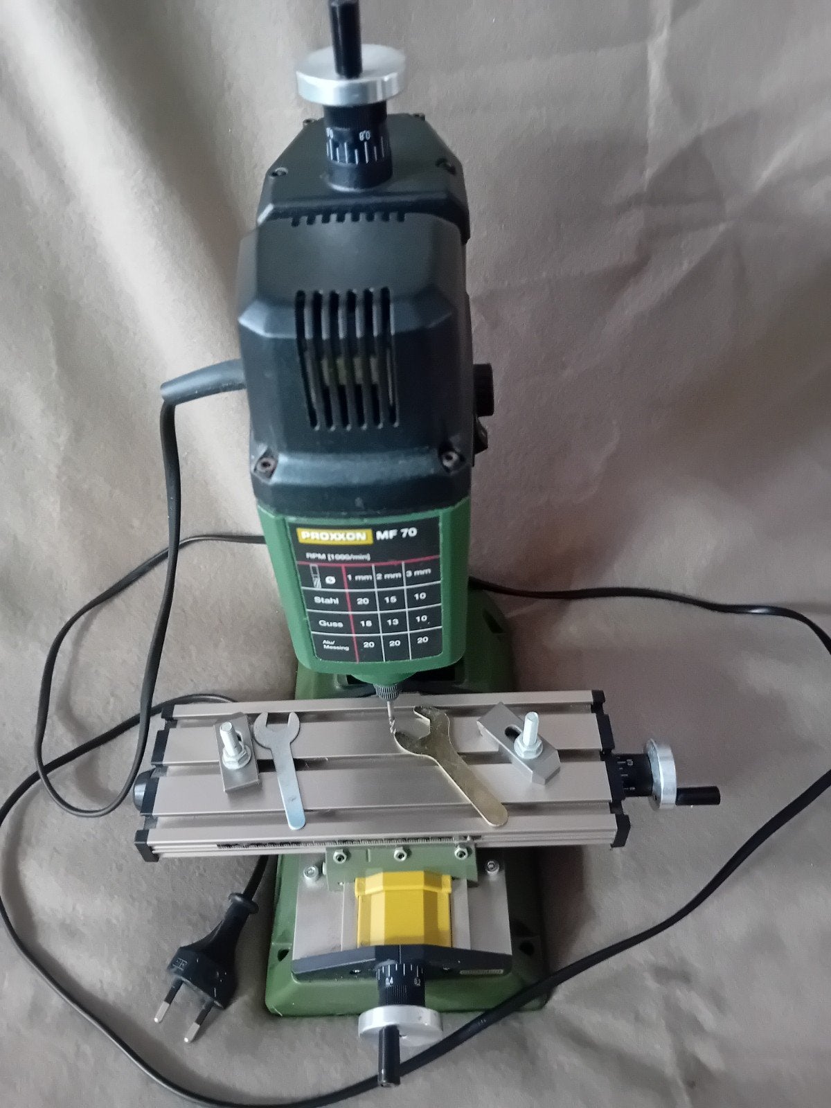 P10 Proxxon Micromot MF 70 – Microfreesmachine – 230 V, Ophalen, Zo goed als nieuw
