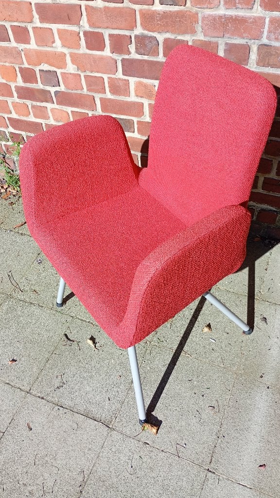 Chaise de bureau, Enlèvement, Utilisé, Rouge, Chaise de bureau