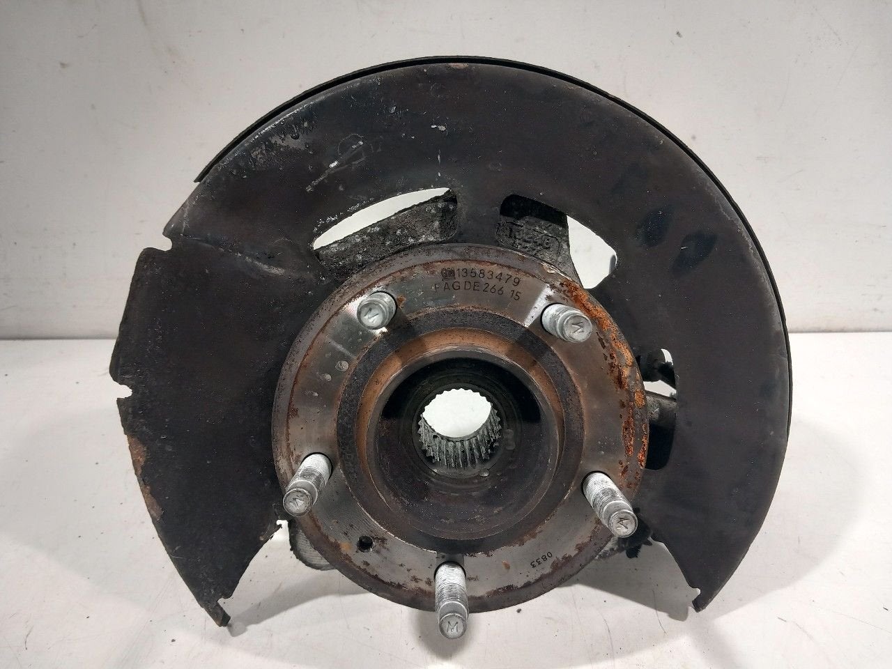 Wielnaaf rechts voor Opel Zafira, Onderdelen@venauto.nl, Van der Ven Autorecycling B.V., Ettenseweg 76, 4706 PB Roosendaal, The Netherlands