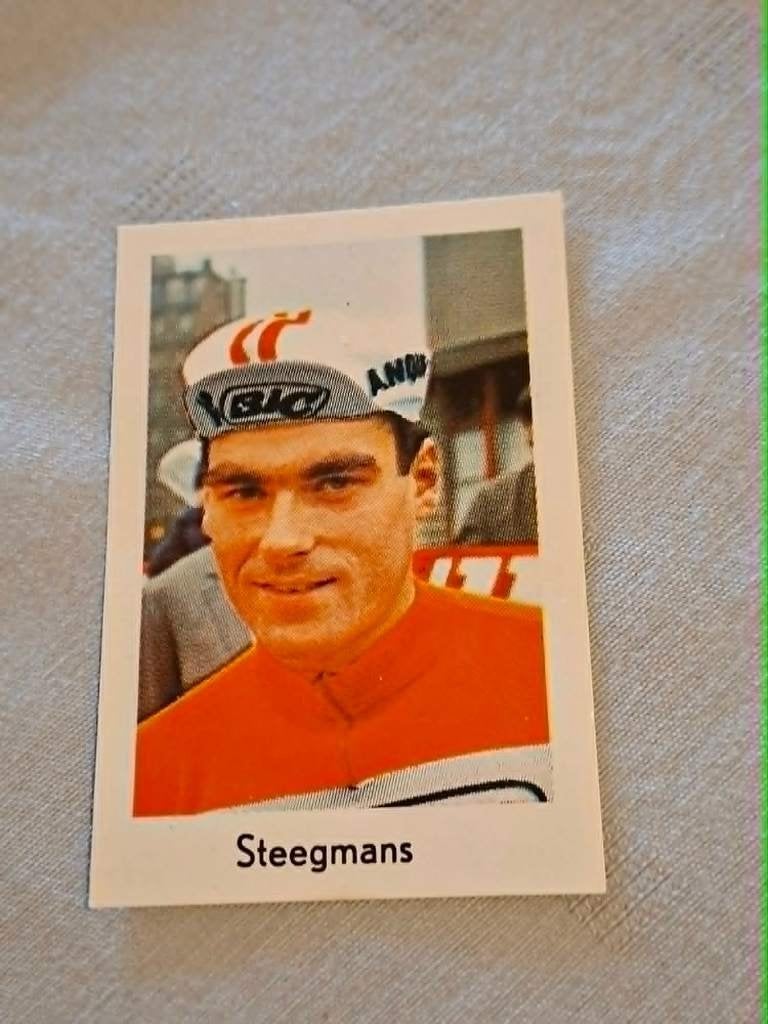 Prentje/Chromo : Raymond Steegmans / BIC, Ophalen of Verzenden, Zo goed als nieuw, Poster, Plaatje of Sticker