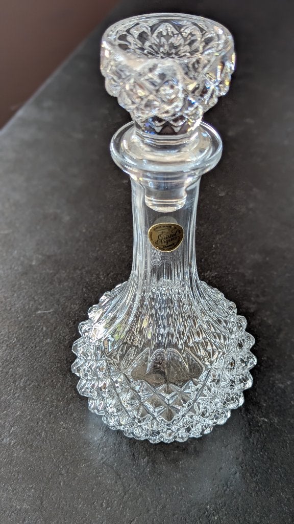 Carafe Cristal d'Arques, Enlèvement