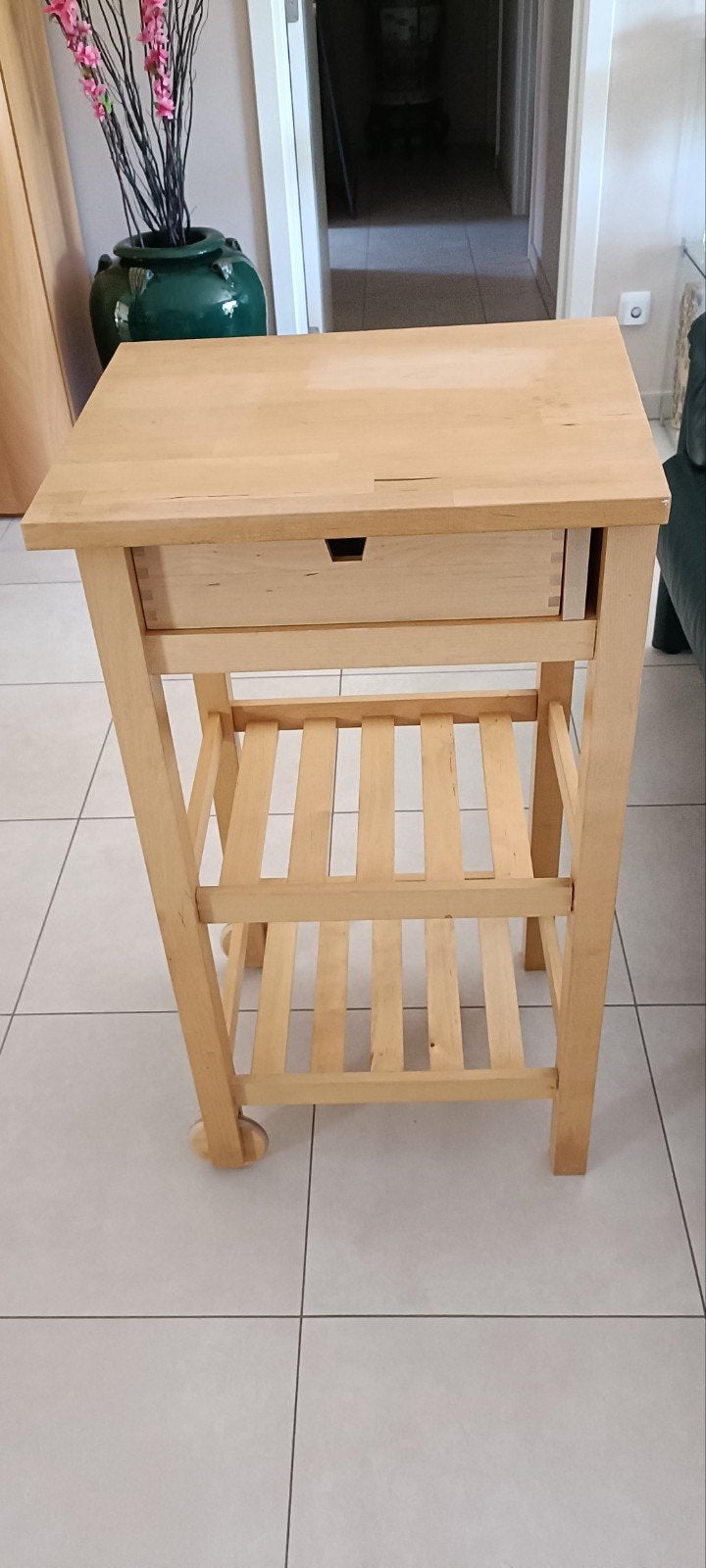 Zeer praktische FÖRHÖJA-trolley van IKEA als nieuw., Huis en Inrichting, Ophalen